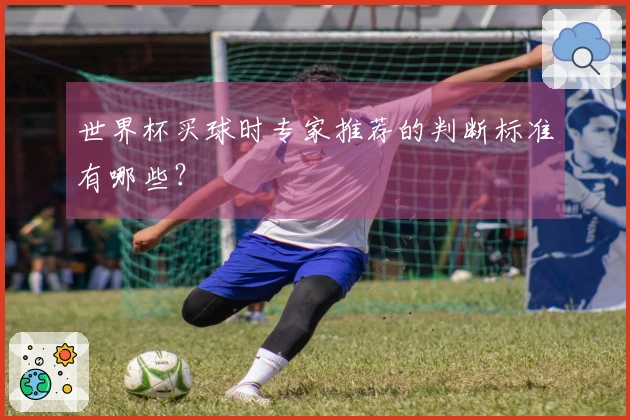 世界杯买球时专家推荐的判断标准有哪些？